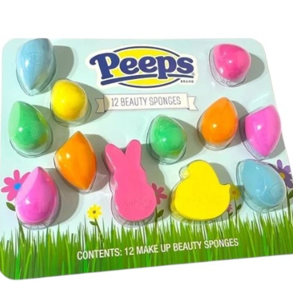 ☆LAST ONE☆ NIP Peeps Beauty Blender Makeup Sponges 12 Pack